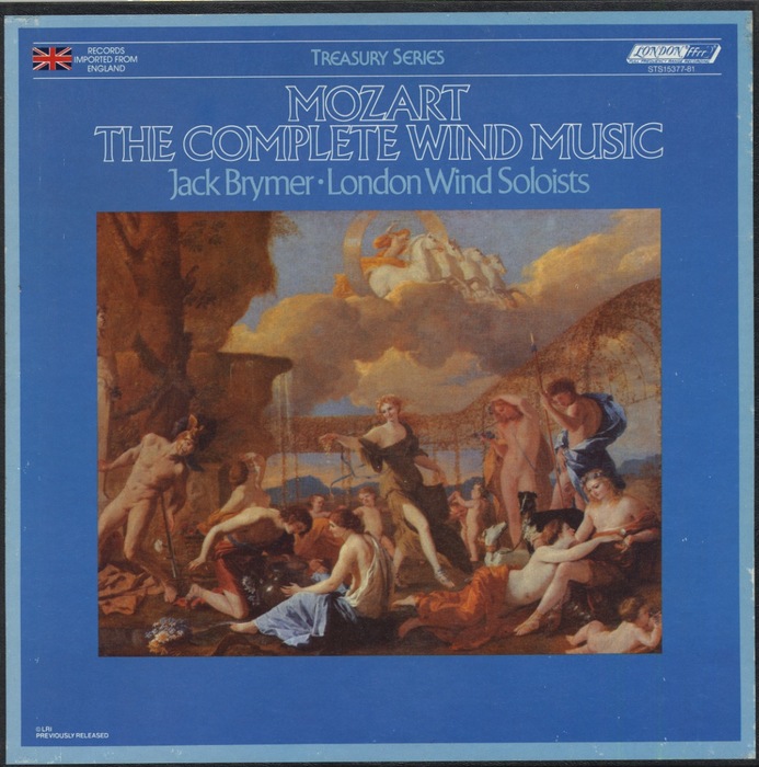 Mozart / Jack Brymer / London Wind Soloists - Complete Wind Music ...