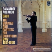 Les Six Sonates Et Partitas Pour Violon Seul BWV 1001-1006