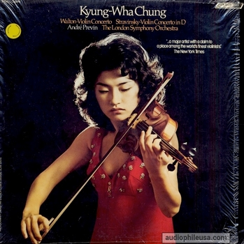 Hover tapet Prøv det Walton / Stravinsky / Kyung-Wha Chung - Violin Concertos : Rare &  Collectible Vinyl Record :: audiophileusa