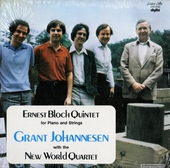 Ernest Bloch Quintet For Piano And Strings