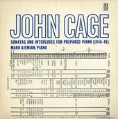 Sonatas And Interludes For Prepared Piano (1946-48)