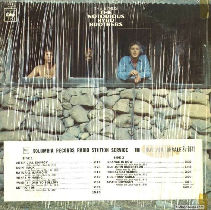 Byrds Notorious Byrd Brothers Rare & Collectible Vinyl Record