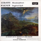 Metamorphosen / Siegfried Idyll / Adagio For Clarinet And Strings