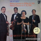 String Quartet In B Flat, K. 589 / String Quartet In F, K.590