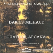 Integrales Des Quatuors Vol. 1 (String Quartets)