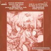 Sonata For Violin & Piano / String Quartet In E Flat