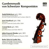 Gamba Music From Swiss Composers
