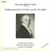 Violin Concertos Nos. 13 & 18