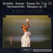Sonata No. 3, Op. 23 / Masques Op. 34