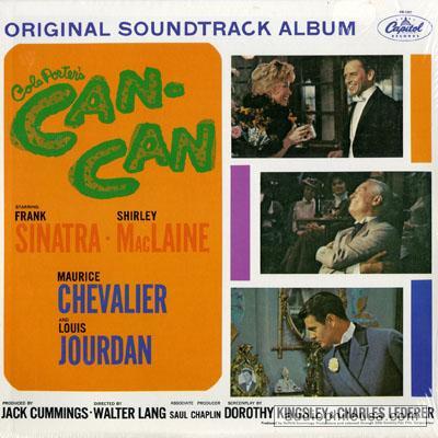 Cole Porter / Frank Sinatra / Shirley MacLaine / Maurice Chevalier / Louis  Jordan - Can-Can : Rare & Collectible Vinyl Record :: audiophileusa