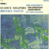 Duo Concertant / Divertimento (For Violin And Piano)