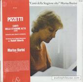 Pizzetti, Canti Della Stagione Alta (1930)