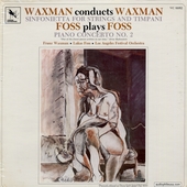 Waxman Conducts Waxman; Foss Plays Foss