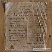 A Consort Of Musicke Bye William Byrde And Orlando Gibbons