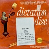 Dictation Disc Album No.1 60, 70, 80, 90