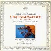 Violinkonzerte BWV 1041 - 1043
