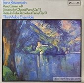 Piano Quintet In D, Op. 23 / Sonatina For Oboe / Partita For Treble Recorder And Piano