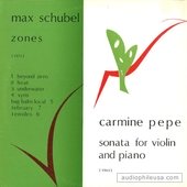Sonata For Violin And Piano / Zones
