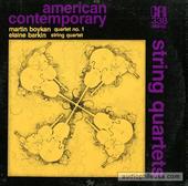 American Contemporary String Quartets