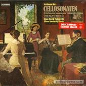 Cellosonaten · Cello Sonatas · Sonates Pour Violoncelle Et Piano C-dur, Op. 20 · A-dur, Op. 21