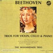 Trios For Violin, Cello & Piano Vol. I