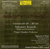 Concertos KV 207 & KV 211