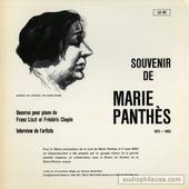 Souvenir De Marie Panthes: In Memoriam