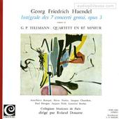Intégrale Des 7 Concerti Grossi, Opus 3 - Volume II / Quartett En Ré Mineur