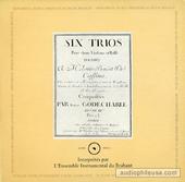 Six Trios Pour Deux Violons Et Basse