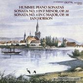 Piano Sonatas No. 3 & 4