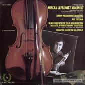Concerto For Violin And Orchestra / Introduction And Tarantella / Sonata For Solo Violin