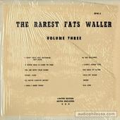 The Rarest Fats Waller, Volume 3