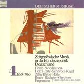 Zeitgenössische Musik In Der Bundesrepublik Deutschland 4 (1950-1960)