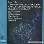 Tartiniana Seconda / Due Studi / Ciaccona, Intermezzo E Adagio / Parole Di San Paolo